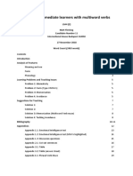 Helping Intermediate Learners With Multiword Verbs