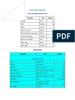 Quantity Unit Symbol: Base and Supplementary Units