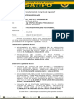 Informe 015 - Disponibilidad Presupuestaria