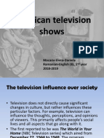 American Television Shows - Presentation 2019