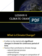 Lesson 6. Climate Change