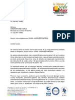 Oficio Informe de Visita Vilma Sarra Bernardini PDF