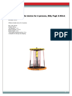 Personnel Transfer Device For 4 Persons, Billy Pugh X-904-4: Item Number: 1038754