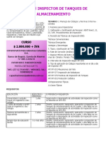 Información Curso y Examen API 653