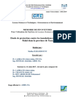 Etude de Protection Contre Les - Malika EL-HAMDOUNY - 4069 PDF