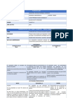 Plan Clase Articulo de Opinion