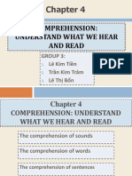 Psycholinguistics Chap 4