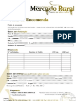 Nota de Encomenda Mercado Rural