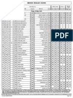 Midweek Regular Coupon: Friday, 24 May, 2019