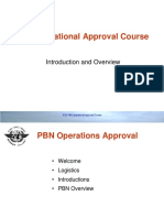 PBN Operational Approval Course: Introduction and Overview