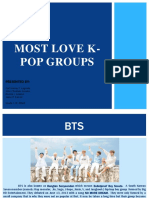 Most Love K-Pop Groups Group 3