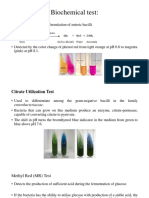 Biochemical Test