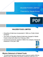 Haleeb Foods Limited Presentation