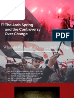 Arab Spring and The Controversy Over Change