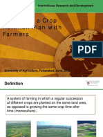 Designing A Crop Rotation Plan Faisalabad Pakistan June 2011 PDF