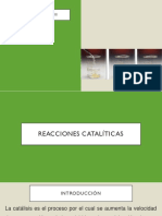 Reacciones Catalíticas