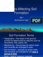 Factors Affecting Soil Formation