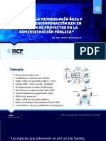 Ponencia Impacto de La Metodologia Agil y Proceso de Incorporación BIM en La Gestión de Proyectos en La Administración Pública
