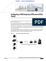 Configuring A VPN Using Easy VPN and An Ipsec Tunnel: Figure 6-1