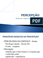 PERCEPÇÃO