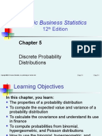 Chapter 5 Discrete Probability Distributions