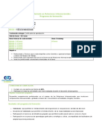 Contenido Programatico Relaciones Internacionales