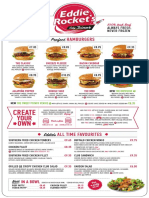 Eddie Rockets Menu