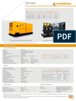 GE Mdasa, MP-460 - 208V, 440V, 480V PDF