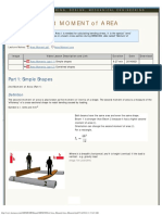 2Nd Moment of Area: Part 1: Simple Shapes