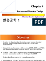 Isothermal Reactor Design: Chemical Reaction Engineering 1