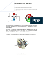 Motor de Corriente Alterna Monofásico