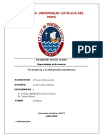 Trabajo Final. Comercio Internacional y Desarrollo Economico