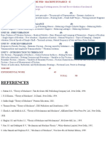 Unit I - Force Analysis (9) : Systems and Tribology Concept