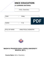 Analytical Chemistry