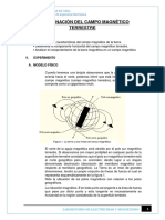 DETERMINACIÓN DEL CAMPO MAGNÉTICO TERRESTRE Imprimir