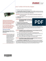 Quick Installation Guide LSI® SAS 9207-4i4e PCI Express® To 6Gb/s SAS Host Bus Adapter