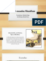 Las 4 Escuelas Filosóficas