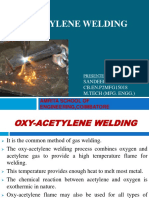 Oxyacetylene Welding