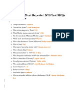 List of 230+ Most Repeated Nts Test Mcqs With Answers: (Neutral) (Flow of Electron) (0C) (1906)