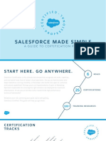 Guide From Salesforce For Each Certification