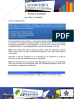 Evidencia Análisis de Caso "Planes de Inversión".