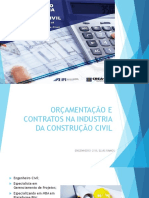 Orçamentação e Contratos Na Industria Da Construção Civil