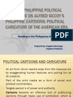 Selected Philippine Political Caricature On Alfred McCoy's Philippine