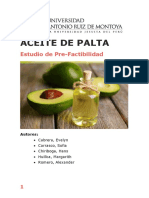 Aceite de Palta para Final