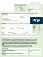 Vehicle Registration Form