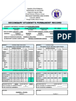 New Form 137 A4 Athlete For Provincial