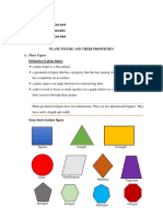 Plane Figure and Their Properties A. Plane Figure Definition of Plane Figure