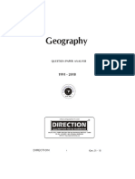 Geography 2018 Question Paper Analysis 