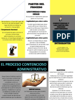 Competencias y Las Partes Del Proceso Contencioso Administrativo