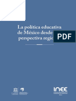 La Politica Educativa Regional